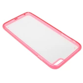 iPhone 6S Plus/6 Plus ile Uyumlu Kılıf Silikon Lims Şeffaf Pembe - 2