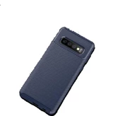 Zore Galaxy S10+ Plus ile Uyumlu Negro Silikon Kılıf Lacivert - 2