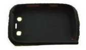 BlackBerry 9700 ile Uyumlu Silikon Kılıf -Siyah - 1