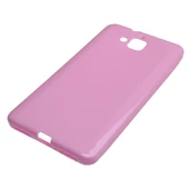 Venüs 5.5V ile Uyumlu Kılıf Süper Silikon Pembe - 1