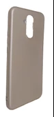 Mate 20 Lite ile Uyumlu Soft Silikon Kılıf  Gold - 1