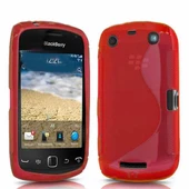 BlackBerry 9380 Curve ile Uyumlu S Desenli Silikon Kılıf Pembe Renk - 1
