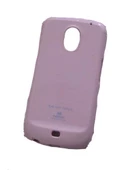 Galaxy Nexus i9250 ile Uyumlu Mercury Parlak Silikon Kılıf Açık Pembe Renk - 2
