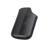 Blackberry 9700 ile Uyumlu Dik Kutu Deri Kılıf Desenli Siyah - 1