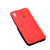 P20 Lite ile Uyumlu Soft Silikon Kılıf Kırmızı - 1