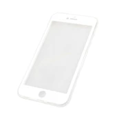 iPhone 7 Plus ile Uyumlu Kılıf 360 Full Kaplama Silikon Beyaz - 1