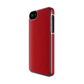 Adopted iPhone SE/5S/5 ile Uyumlu Deri Wrap Kılıf Kırmızı APH11156 - 2