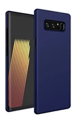 Galaxy Note 8 ile Uyumlu Silikon Kılıf Lacivert - 1