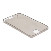 Galaxy Note 3 N9000 ile Uyumlu Ultra Slim Silikon Kılıf Siyah - 2
