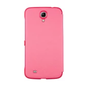 Anymode i9200 Galaxy Mega 6.3 ile Uyumlu View Case Pencereli Kılıf Pembe - 1