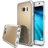 Ringke Mirror Fusion Galaxy S7 ile Uyumlu Aynalı Kılıf Royal Gold - 1