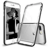 Ringke Frame İphone 7 Plus ile Uyumlu Çerçeveli Bumper Kılıf Sf Black - 1