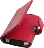 Optimus P760 L9 ile Uyumlu Yan Kapaklı Cüzdanlı Kart Bölmeli Deri Kılıf Kırmızı Renk - 2