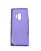 Galaxy S9 ile Uyumlu Cappy Silikon Kılıf Lila - 1