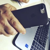 Ringke Slim Frost iPhone 7/8 Plus ile Uyumlu KIlıf Black - 2