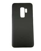 Galaxy S9 Plus ile Uyumlu Cappy Silikon Kılıf Siyah - 1