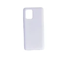 Galaxy S10 Lite ile Uyumlu Cappy Silikon Kılıf Lila - 1
