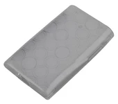 Optimus L3 ile Uyumlu Şeffaf Silikon Kılıf Beyaz Renk - 1