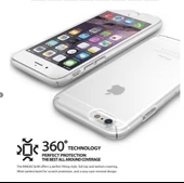 Ringke Slim Frost iPhone 6s Plus/ 6 Plus ile Uyumlu KIlıf Gray - 3