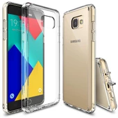 Ringke Fusion Galaxy A9 2016 ile Uyumlu Kılıf Crystal Clear - 1