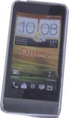 ONE V ile Uyumlu Sert Kauçuk Kılıf Beyaz - 2