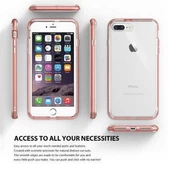 Ringke Frame İphone 7 Plus ile Uyumlu Çerçeveli Bumper Kılıf Blaze Red - 2