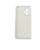 Redmi Note 10 Pro ile Uyumlu Cappy Silikon Kılıf Beyaz thumbnail 2
