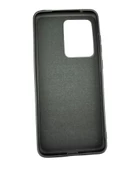 Galaxy S20 Ultra ile Uyumlu Cappy Silikon Kılıf Siyah - 2