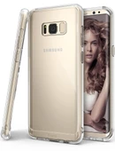 Ringke Fusion Galaxy S8 Plus ile Uyumlu Kılıf Crystal Clear - 1