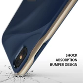 Ringke Wave iPhone X ile Uyumlu KIlıf Marina Gold - 2