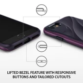 Ringke Wave iPhone 7 ile Uyumlu KIlıf Metallic Purple - 2