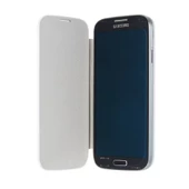 Anymode i9500 Galaxy S4 ile Uyumlu Kickstand Folio Kılıf Beyaz - 3