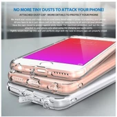 Ringke Air iPhone 6s/ 6 ile Uyumlu KIlıf Rose Gold Ultra Hafif Esnek İnce Renkli Transparan - 4