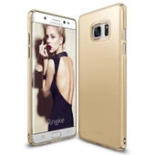 Ringke Slim Galaxy Note 7 FE ile Uyumlu Kılıf Royal Gold - 1