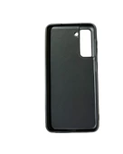 Galaxy S21 ile Uyumlu Cappy Silikon Kılıf Siyah - 2