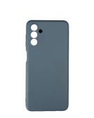 Galaxy A04s ile Uyumlu Cappy Silikon Kılıf Lacivert - 1