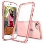 Ringke Fusion iPhone 7/8 ile Uyumlu KIlıf Rose Gold - 1