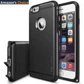 Ringke Max iPhone 6s Plus/ 6 Plus ile Uyumlu KIlıf Black thumbnail 1
