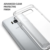 Ringke Fusion Galaxy S8 Plus ile Uyumlu Kılıf Crystal Clear - 2
