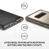 Ringke Fusion Galaxy Note 8 ile Uyumlu KIlıf Smoke Black - 3