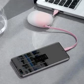 Baseus Lets Go Little Reunion Type-C Kablo Taşınabilir Seyahat USB Kablo 1metre CATRN-24 - 2