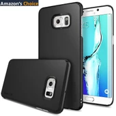 Ringke Slim Galaxy S6 Edge Plus ile Uyumlu Kılıf SF Black - 1