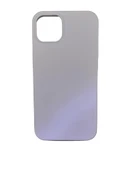 iPhone 13 Pro Max ile Uyumlu Cappy Silikon Kılıf Lila - 1