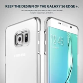 Ringke Slim Galaxy S6 Edge Plus ile Uyumlu Kılıf SF Black - 4