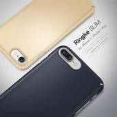 Ringke Slim iPhone 7/8 ile Uyumlu KIlıf Rose Gold İnce Şık Tasarım - 3