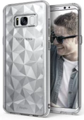 Ringke Air Prism 3D Elmas Yansıması Galaxy S8 Plus ile Uyumlu Kılıf Clear thumbnail 1