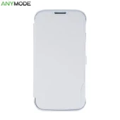 Anymode i9500 Galaxy S4 ile Uyumlu Folio Cover Kılıf Beyaz - 1