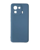 Mi 11 Pro ile Uyumlu Cappy Silikon Kılıf Lacivert - 1