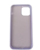 iPhone 12 Pro Max ile Uyumlu Cappy Silikon Kılıf Lila - 2
