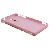 Xperia TX LT29i ile Uyumlu Deluxe Silikon Kılıf Pembe - 2